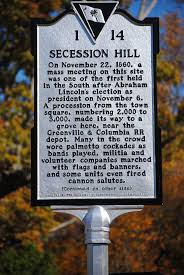 Secession Hill Historical Marker Historical Marker Civil War Books Abbeville