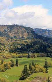 A Peaceful Valley In The Rugged Cascade Mountains Stock Photo Picture And Royalty Free Image Image 10315862