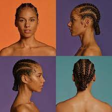 Alicia has also worn simple braids without special decorations several times. We Re Here For Alicia Keys Cornrows And Baby Hair Album Artwork Hype Hair