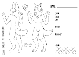 FREE - Female Canine Template  Base by calypso-art on DeviantArt