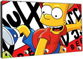 And if you are a fan of tv shows, don't hesitate to check our futurama, family guy, or simpsons categories. Porta Chaves Anime Desenho Simpsons Bart 03 No Elo7 Vital Quadros 1081ea6