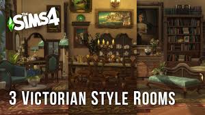 Find images of victorian room. The Sims 4 Speed Build 3 Victorian Style Rooms Youtube