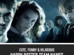 Community contributor this post was created by a member of the buzzfeed community.you can join and make your own posts and quizzes. Harry Potter Team Names