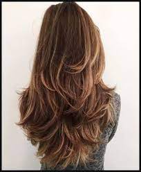 Lange Haare Stufenschnitt Hinten Frisuren Pinterest Einfache Frisuren Long Wavy Haircuts Haircuts For Long Hair With Layers Long Hair Styles