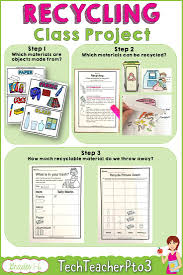 Recycling Activities Graphing Project Recycling Activities Graphing Project Recycling Lessons