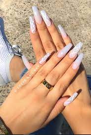 If you really want a subtler coffin nail design with gel on this summer season, then this given idea could actually help you out. These Amazing Ombre Coffin Nails Design For Summer Nails You Can T Miss Page 16 Of 36 Latest Fashion Trends For Woman Coffin Nails Designs Long Acrylic Nails Long Acrylic Nails Coffin
