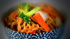 Stir Fry Noodles Vegetables In Oyster Sauce Chinese Vegetarian Recipe Youtube