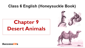 Desert Animals Class 6 English Chapter 9 Explanation Question Answer