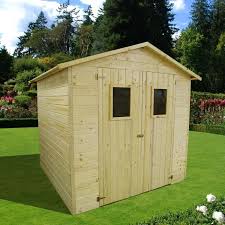 Abri De Jardin En Bois Fsc Brut 16mm 5 30m2 Achat Vente Abri Jardin Chalet Abris Jardin 233 X 227 X 215 Cdiscount