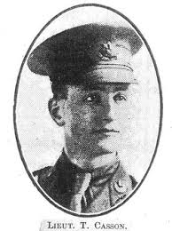 Lieut Thomas Casson (1896-1917)