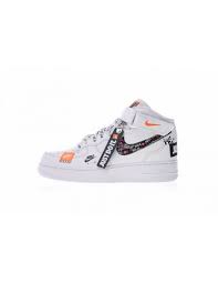 Shoes air force 1 experience sports, training, shopping, and everything else that's new at nike.com. Nike Air Force 1 Mid Just Do It Men S Women S Shoe