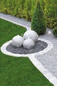 Wasserspiel Kugeln Pinterest Garten Garten Gartengestaltungideen P Wasserspiel Kugeln P In 2020 Patio Garden Design Garden Design Gravel Garden
