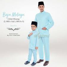 Jenis baju melayu yang ada Baju Melayu Baby Blue Moden Teluk Belanga Dan Cekak Musang Dewasa Dan Kanak Kanak Ayanna Shopee Malaysia