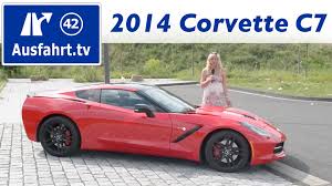 The chevrolet corvette (c7) is the seventh generation of the corvette sports car manufactured by american automobile manufacturer chevrolet. 2014 Chevrolet Corvette Stingray C7 Ausfahrt Tv
