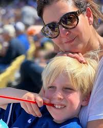 First family Dodgers game was a blast. The photos show the arc from arrival  enthusiasm to late inning ennui as the strong sun and scoreless innings  sapped the boys' stamina. #gododgers #gomommy @