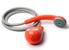 Ivation Battery Powered Waterproof Handheld Portable Shower Turns Water From Bucket Basin Sink Into Steady Gentle Douche De Camp Douche Tente Douche Solaire