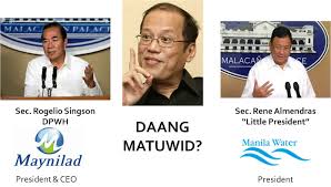 Pnoy on critics who called him names i prayed for them 24 oras. Pnoy And The Big Water Monopolies A Radical S Nut