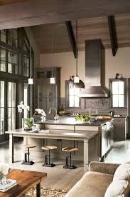 32 kitchens with high ceilings (photos)