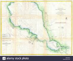 English This Is An Attractive 1863 U S Coast Survey Chart