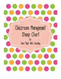 Classroom Management Stamp Chart