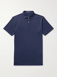 910 items on sale from $55. Navy Crown Slim Fit Stretch Jersey Polo Shirt Peter Millar Mr Porter