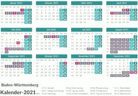 Abschlussjahrgänge werden bis einschließlich 22.12.2020 verpflichtend im fernunterricht unterrichtet. Ferien Baden Wurttemberg 2021 Ferienkalender Ubersicht