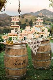 Lovely Cake Station Wedding Dessert Table Rustic Rustic Wedding Desserts Dessert Bar Wedding