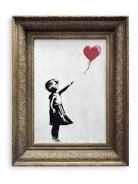 As one of the most recognised modern street artists in the world, banksy's work is influenced by political satire, with striking imagery that's designed to make you take a second look. Banksy Artwork Self Destructs Just After 1 4 Million Sale