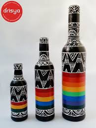 1000rs For 3 Bottles Jpg 1535 2048 Glass Bottle Diy Glass Bottles Art Hand Painted Bottles