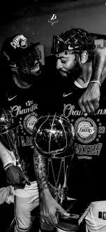 The great collection of lebron james miami heat wallpaper for desktop, laptop and mobiles. Wallpaper Lebron James And Anthony Davis Los Angeles Lakers 201920 Nba Season Miami Heat Basketball Background Download Free Image