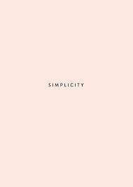 Mooie Roze Print Simplicity Citaat Posters Typografiecitaten Teksten