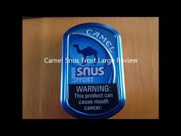 ← 4oz backtrack dennis hopper jodie foster 20ml breedback fp 10hs →. Camel Snus Frost Large Review Youtube