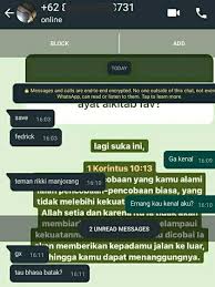 Check spelling or type a new query. 7 Chat Whatsapp Dengan Orang Tidak Dikenal Ini Malah Bikin Emosi Hot Liputan6 Com