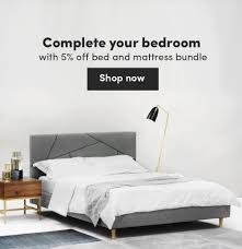 This stylish and contemporary vicente bed frame design is something to behold. Hipvan Com Shop Comfy Mattresses Stylish Bed Frames Milled