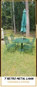 Retro Metal Lawn Chairs Lowes Metal Lawn Chairs Lawn Chairs Metal Patio Chairs