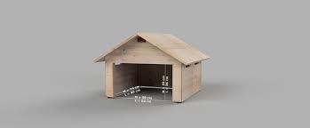 Robohut Garage Mahroboter Garage Aus Holz Rasenroboter Garage