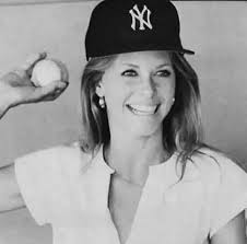 Lindsay Wagner as a Yankees player