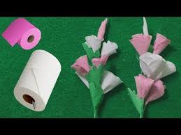 How To Make Origami Paper Flowers Flower Making With Paper Tutorials Youtube Crepe Paper Roses Simple Paper Flower Paper Flowers