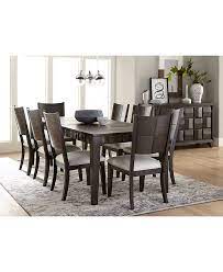 As part of our outdoor dining set, a mechanism broke off that kept the umbrella straight. Homefare Matrix Dining Furniture 9 Pc Set Table 8 Side Chairs Created For Macy S Reviews Furniture Macy S