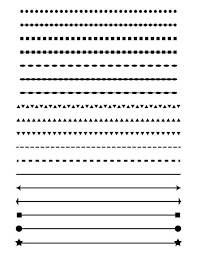 Basic Shapes Clip Art Black And White Pin On Bullet Journal Doodles