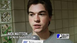 North Dakota's Nick Mattson