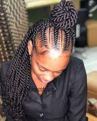 Half Twist Half Stitch Braids Braids For Black Hair Braided Hairstyles Hair Styles