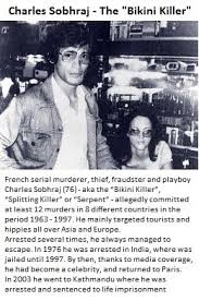 Charles sobhraj is serving a life sentence in kathmandu prison, nepal. French Serial The Soapmaker La Saponificatrice Facebook