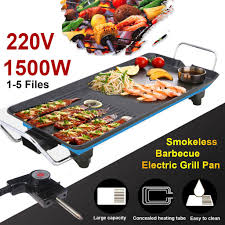 Get set for electric bbq grill at argos. Buy Household Electric Bbq Grill 1500w Smokeless Non Stick Barbecue Machine Grilled Meat Pan Electric Baking Hotplate Teppanyaki At Affordable Prices Price 61 Usd Free Shipping Real Reviews With Photos Joom