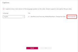 While this is more about getting subtitles from videos than entire movies or tv shows, if that movie or show happens to be on youtube, then this could be the best way to get subs for it. Add Subtitles Or Captions To Your Microsoft Stream Video Microsoft Stream Microsoft Docs
