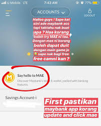 Mudah, tidak perlu bersusah ke kaunter pembayaran. Cara Daftar Aktifkan E Wallet Maybank Mae Kongsi Cara