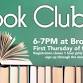 6:00 pm - Book Club