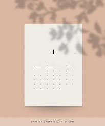 2020 Vertical Minimal Calendar Printable Planner Inserts A3 A4 A5 Letter Monthly Agenda 2020 Calendar Page Scandinavian Calendar In 2020 Minimal Calendar Calendar Design Layout Calendar Design Template