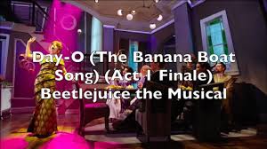 6 feet 7 inches in cm =. Beetlejuice The Musical Day O The Banana Boat Song Act 1 Finale Lyrics Youtube