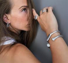 Buy Vintage Heavy Powerful African Bone Bracelet, Bold Massive Antique  Silver Cuff, Oversized Hammered Textured Bracelet, Chunky Row Open Bangle  Online in India